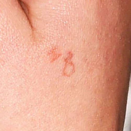 Jennifer Lawrence h2o tattoo