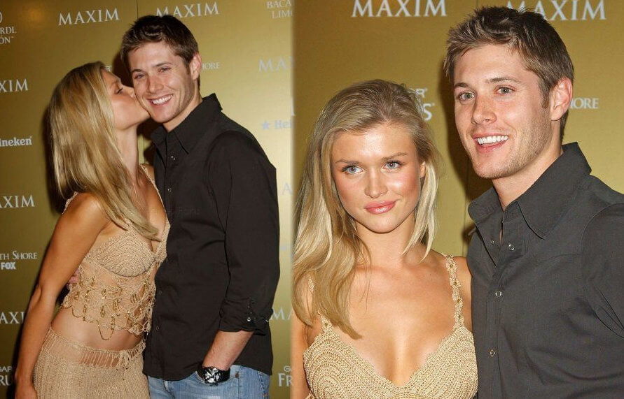 Jensen Ackles and ex girlfriend Joanna Krupa