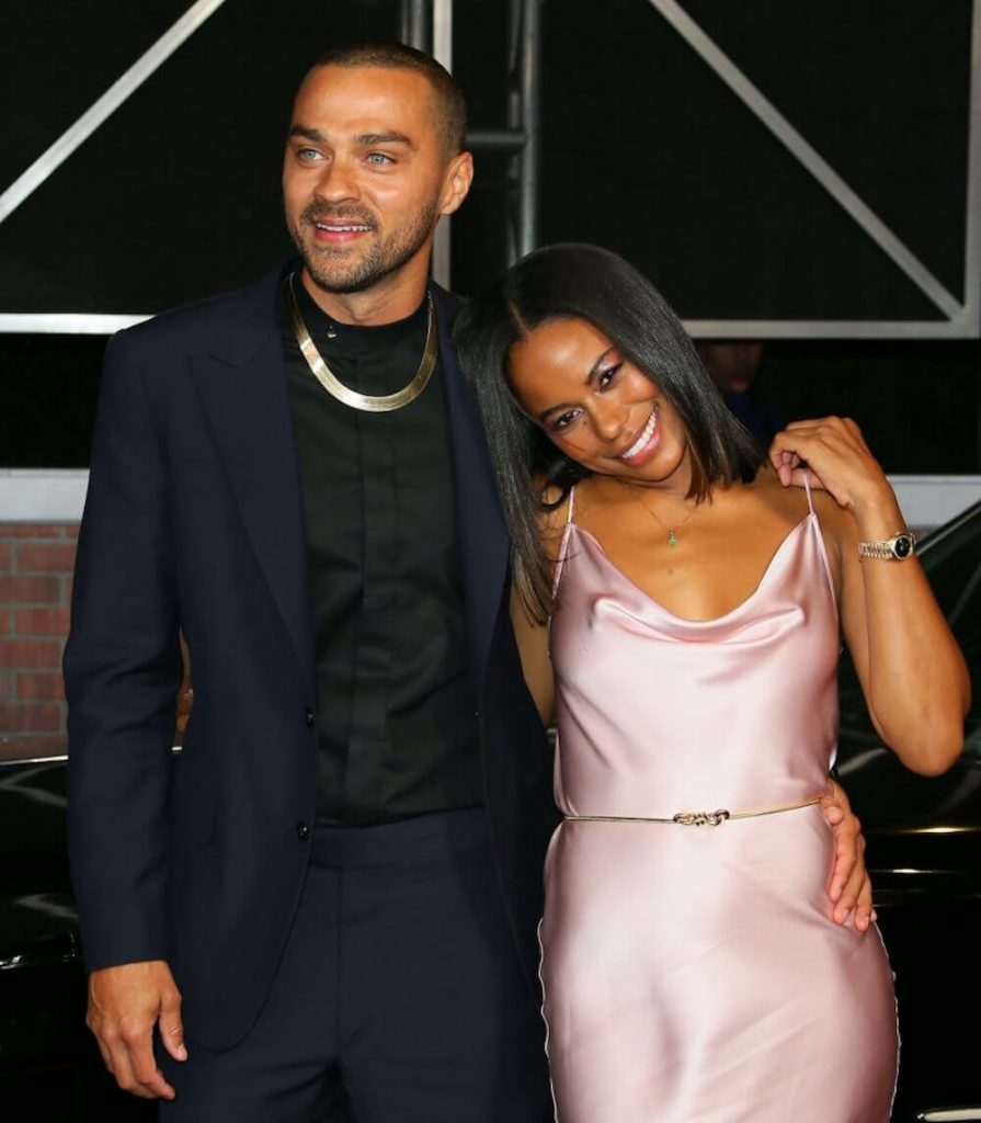 Jesse Williams and his ex girlfriend Taylour Paige