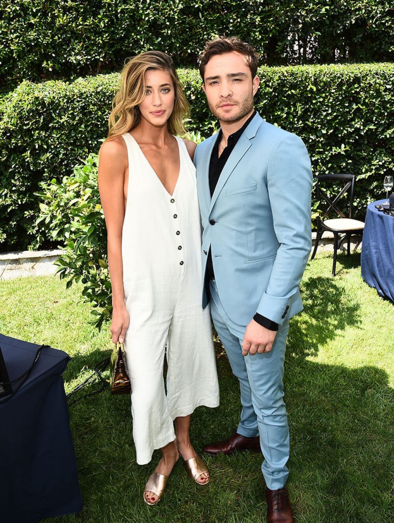 Jessica Serfaty and ex boyfriend Ed Westwick