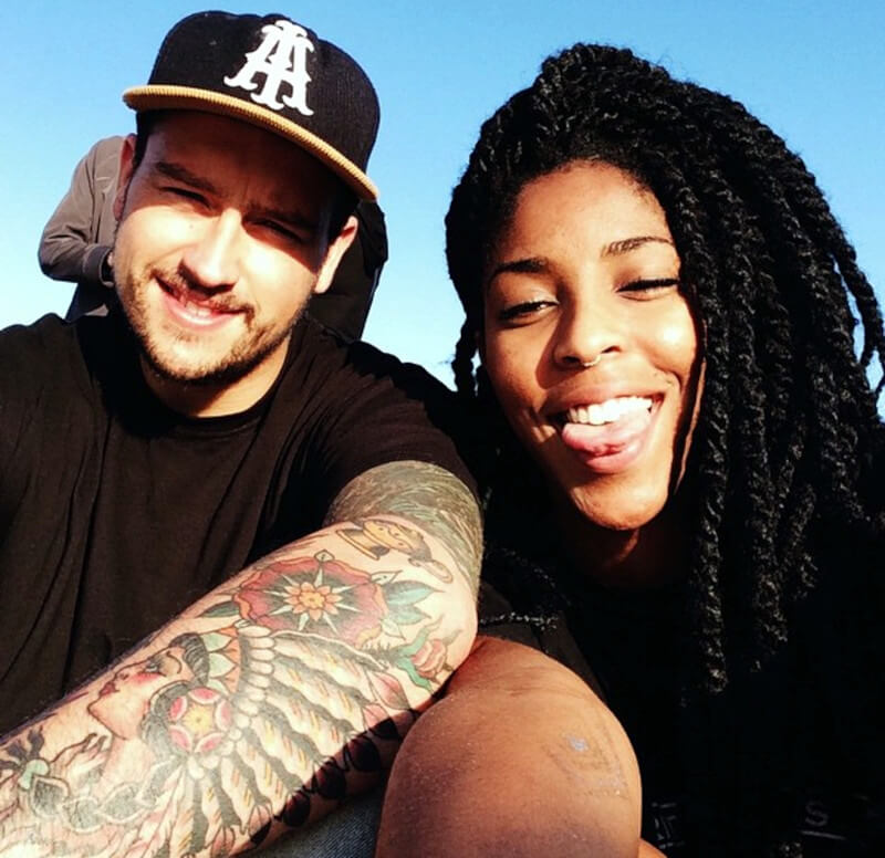 Jessica Williams and her boyfriend Blaine Spesak