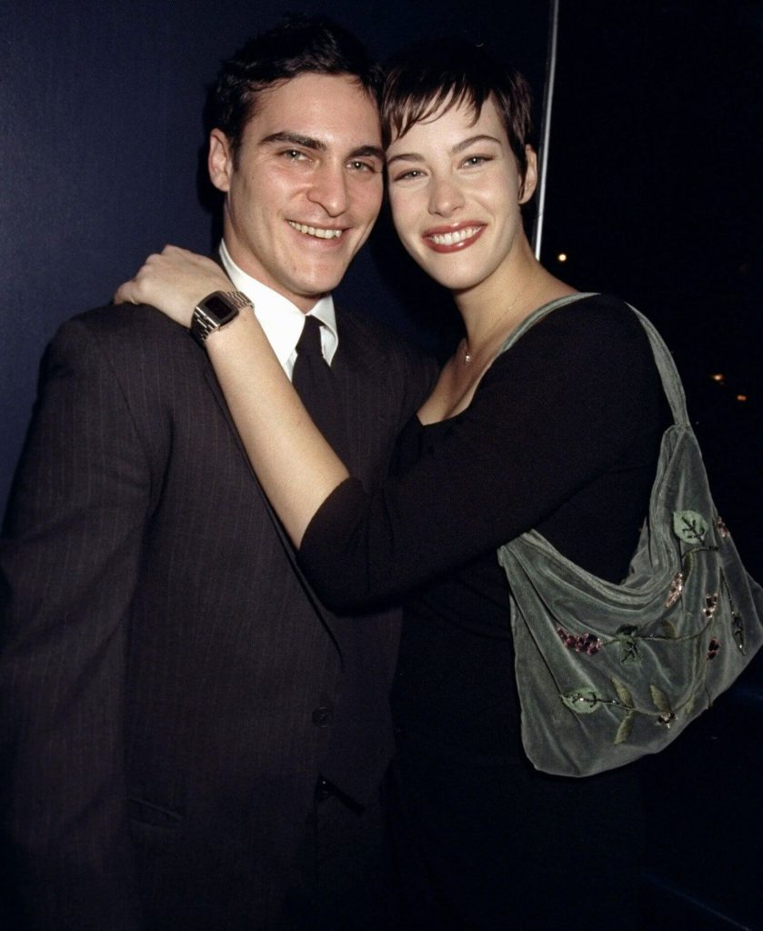 Joaquin Phoenix and ex girlfriend Liv Tyler