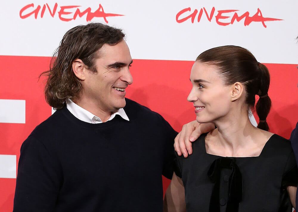 Joaquin Phoenix and wife Rooney Mara