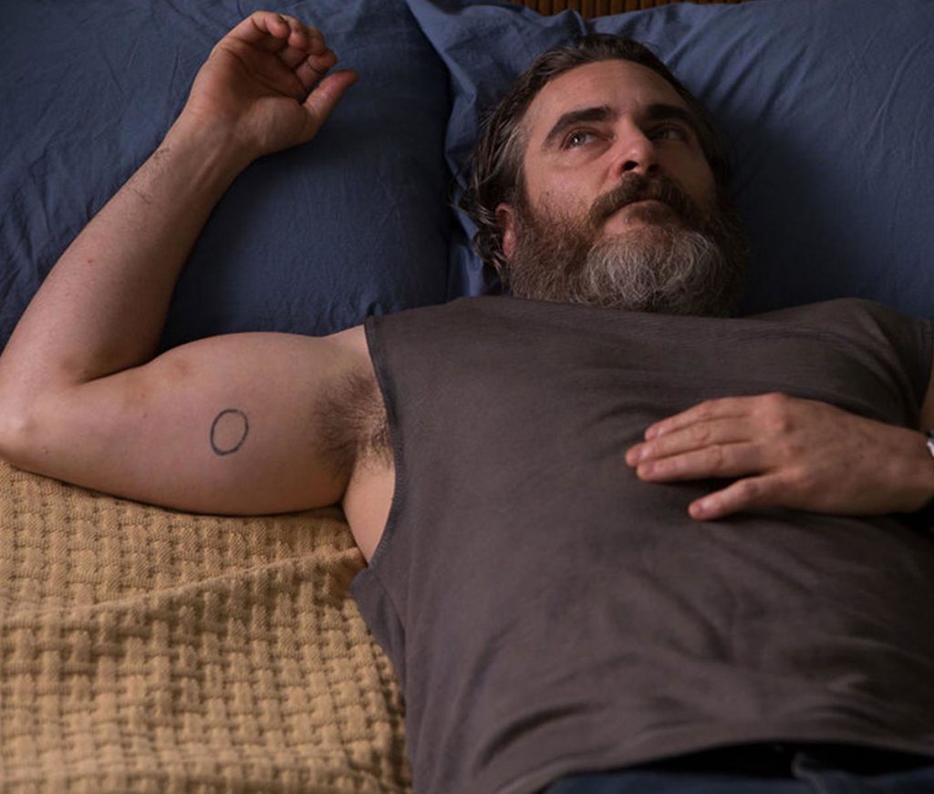 Joaquin Phoenix badly drawn circle Tattoo