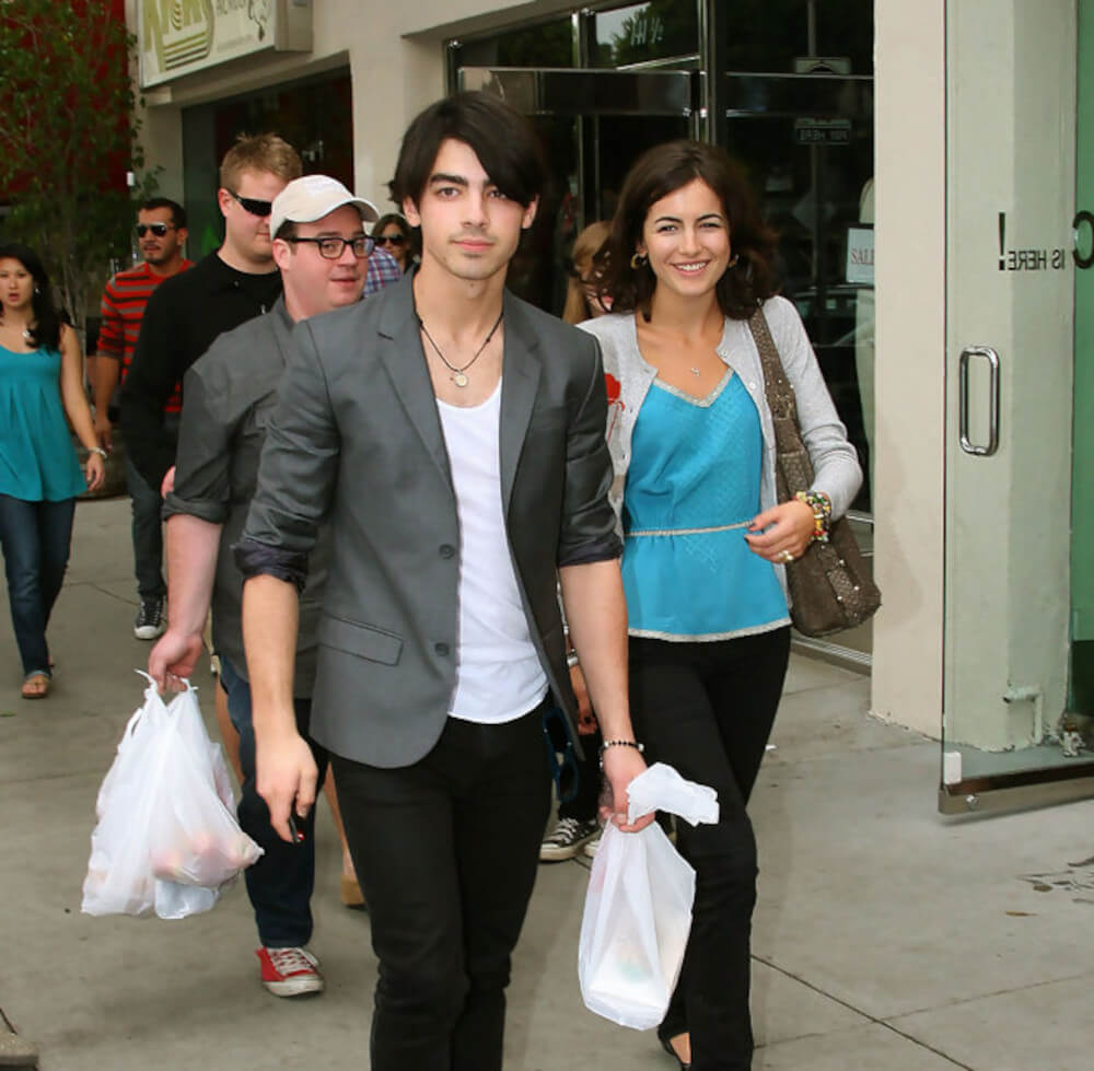 Joe Jonas and ex girlfriend Camilla Belle