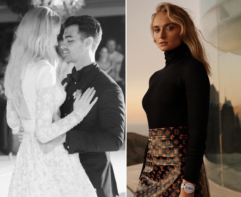 Joe Jonas and his wife Sophie Turner married