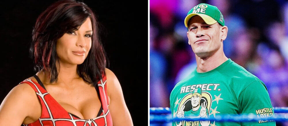 John Cena with Lisa Marie Varon