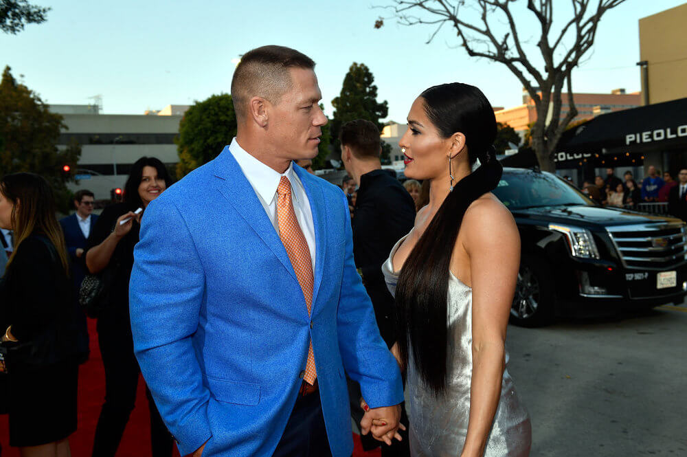 John Cena and ex girlfriend Nikki Bella