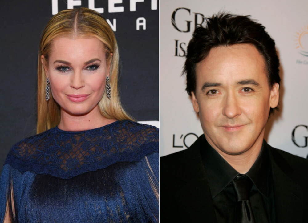 John Cusack and Rebecca Romijn