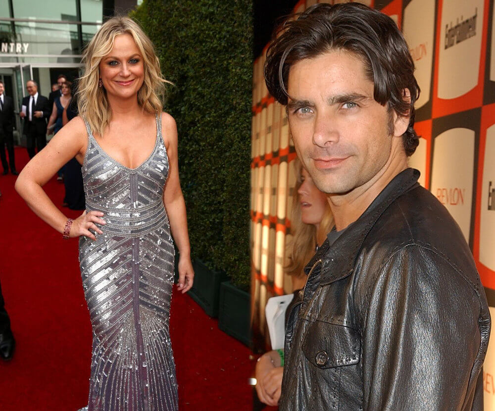 John Stamos and ex girlfriend Amy Poehler