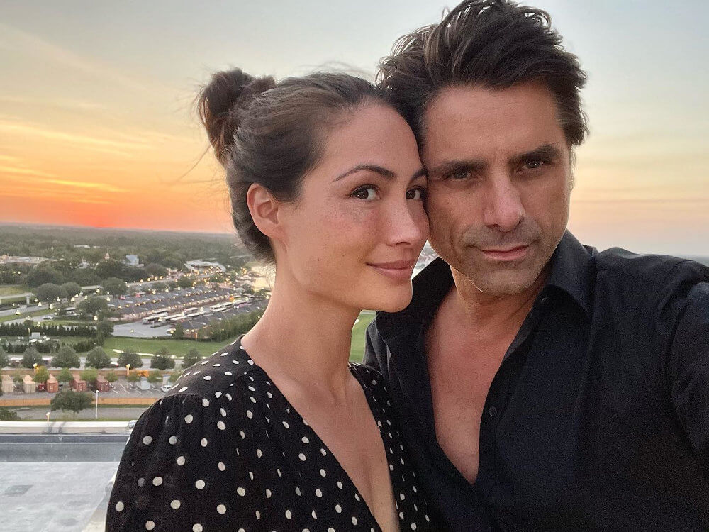 John Stamos and current wife Caitlin McHugh