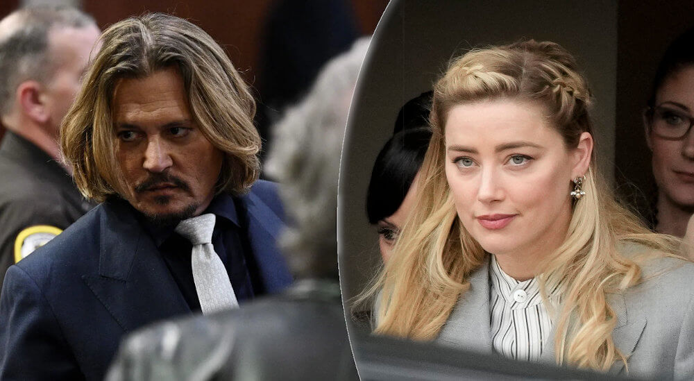 Johnny Depp and ex wife Amber Heard trial