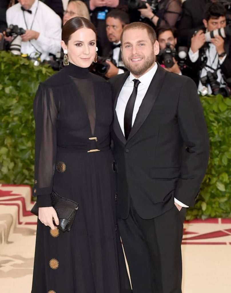 Jonah Hill and Erin Galpern