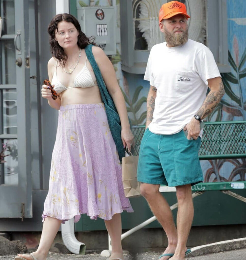 Jonah Hill and his girlfriend Olivia Millar