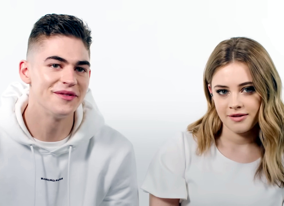Josephine Langford and Hero Fiennes Tiffin interview with Elle