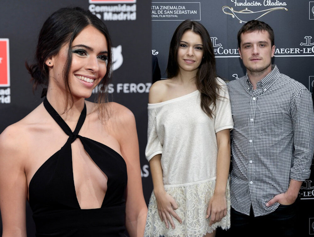 Josh Hutcherson and his current girlfriend Claudia Traisac