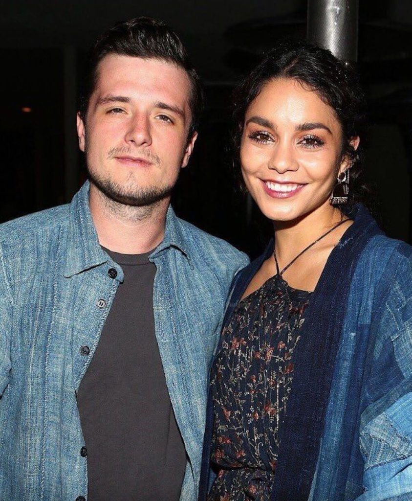 Josh Hutcherson and ex girlfriend Vanessa Hudgens