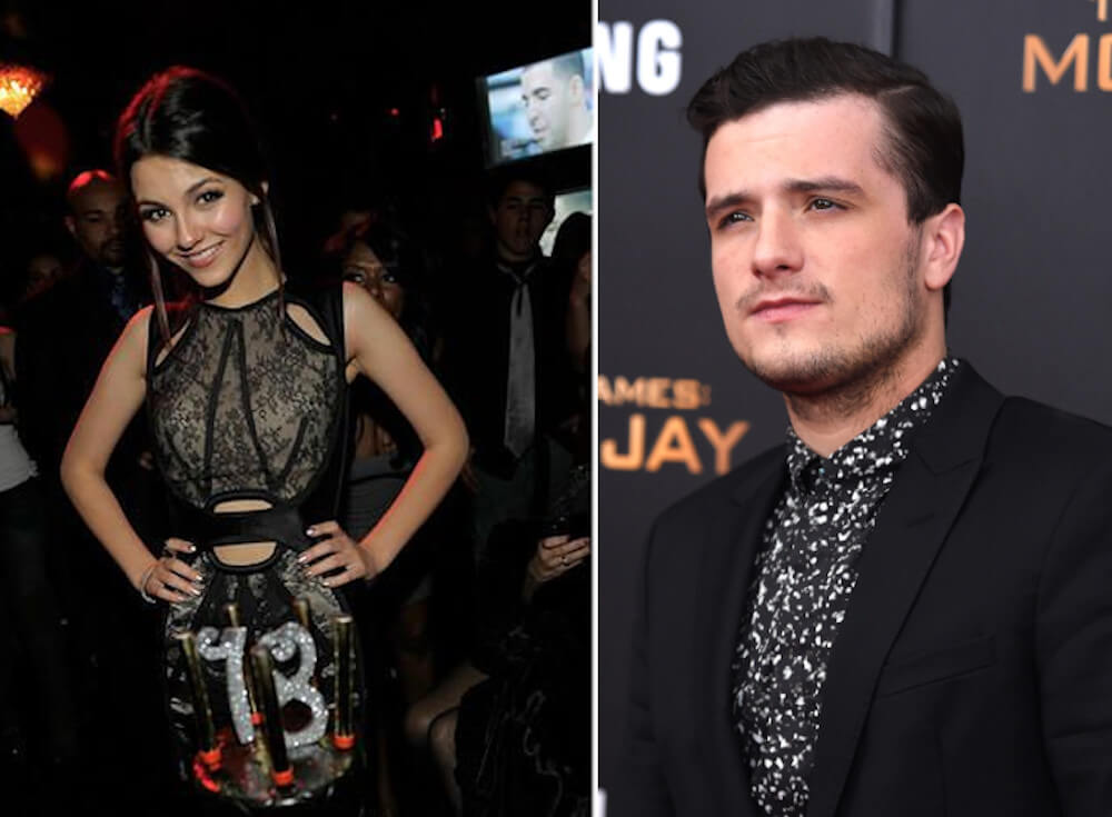 Josh Hutcherson and ex Victoria Justice