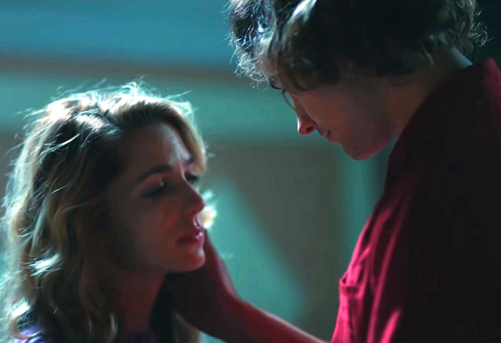 Josh Whitehouse starred as the male lead in Valley Girl alongside Jessica Rothe