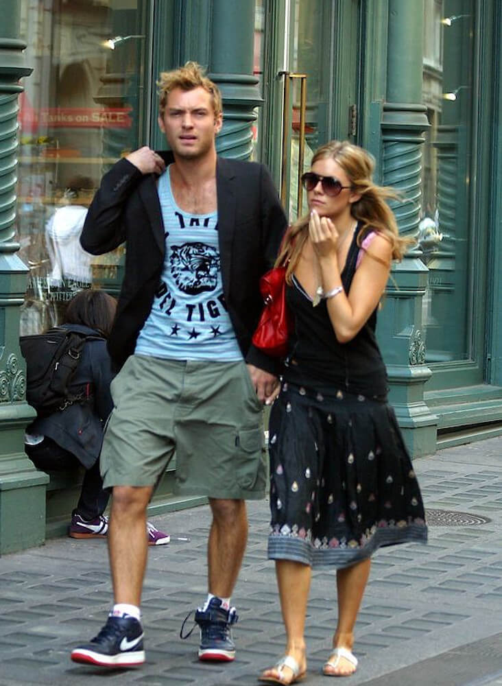 Jude Law and Sienna Miller