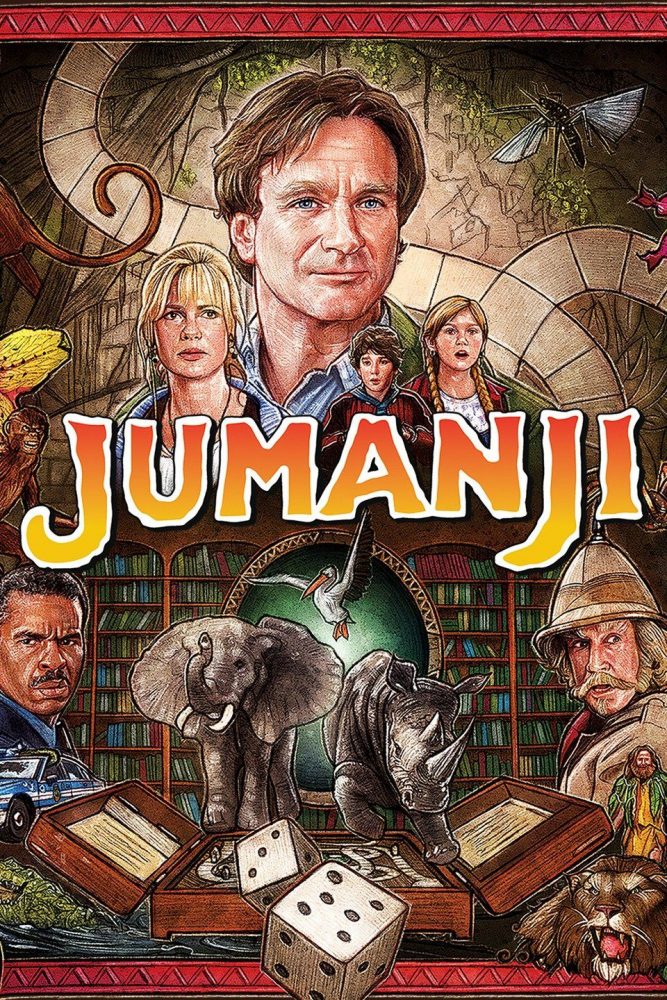 Jumanji 1995 poster