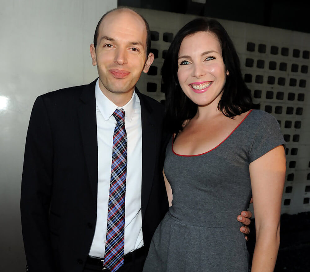 June Diane Raphael and husband Paul Scheer