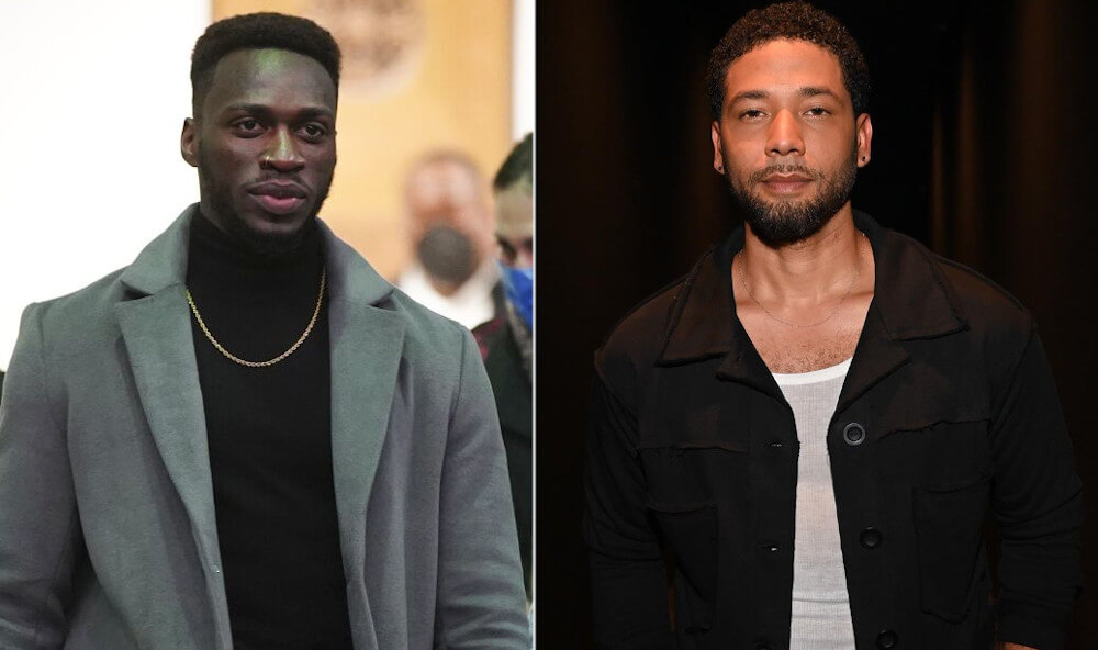 Jussie Smollett and Abimbola Osundairo