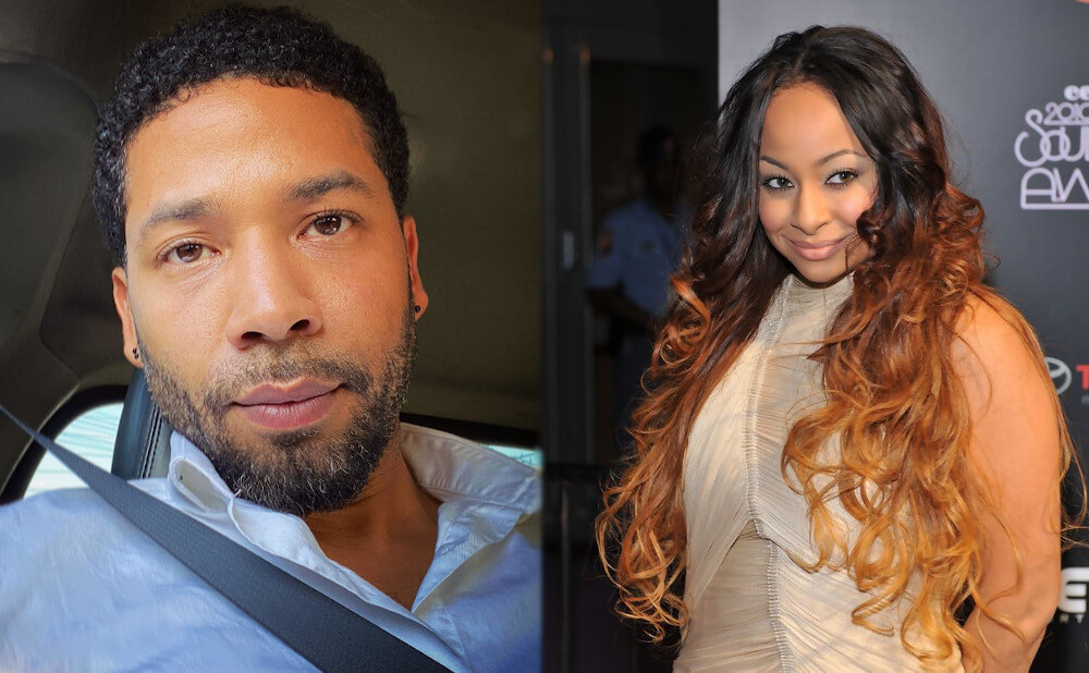 Jussie Smollett and his ex wife Raven Symone