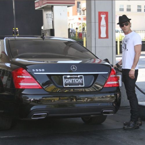 Justin Theroux cars mb