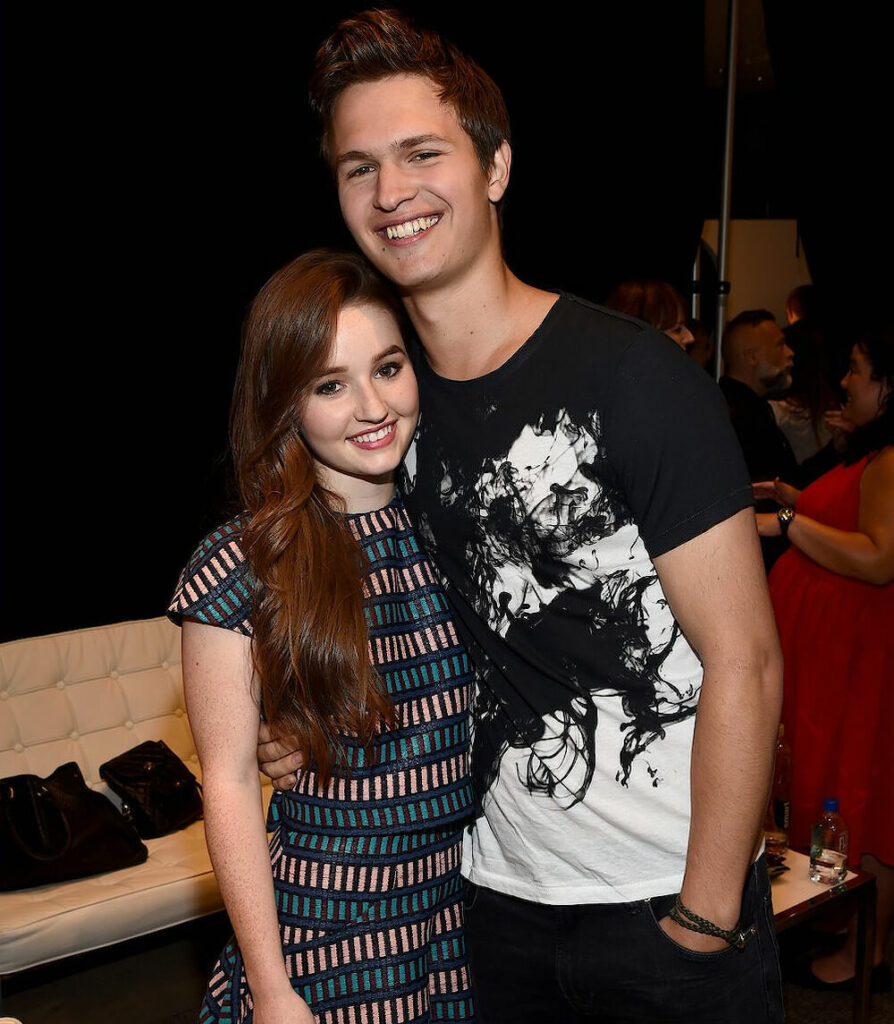 Kaitlyn Dever and her first boyfriend Ansel Elgort