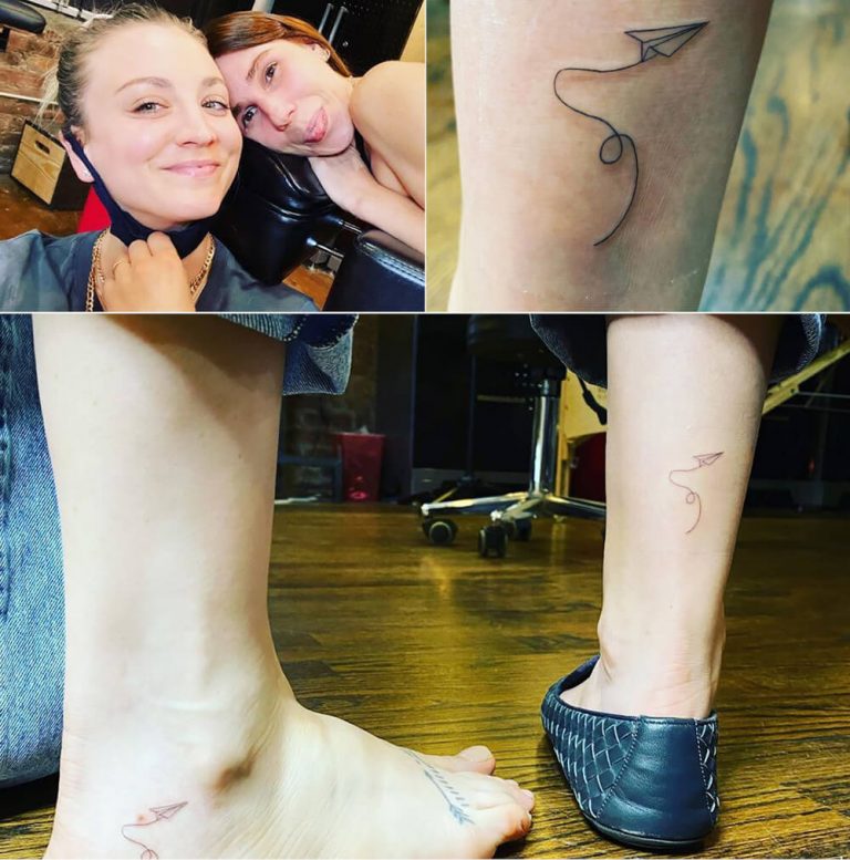 Kaley Cuoco Tattoo Guide And Meanings Creeto