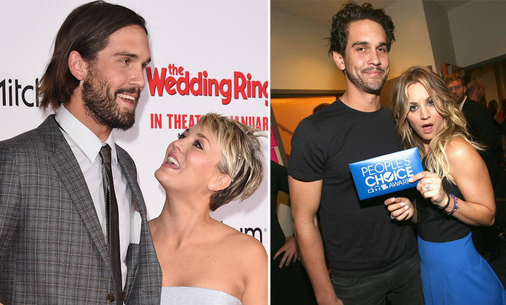 Kaley Cuoco and ex-husband Ryan Sweeting