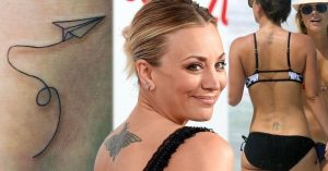 Kaley Cuoco tattoos and meanings