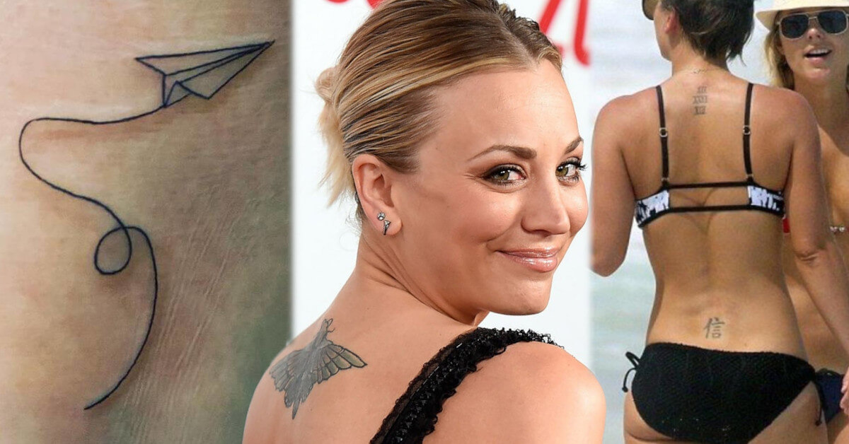 Kaley Cuoco tattoos and meanings