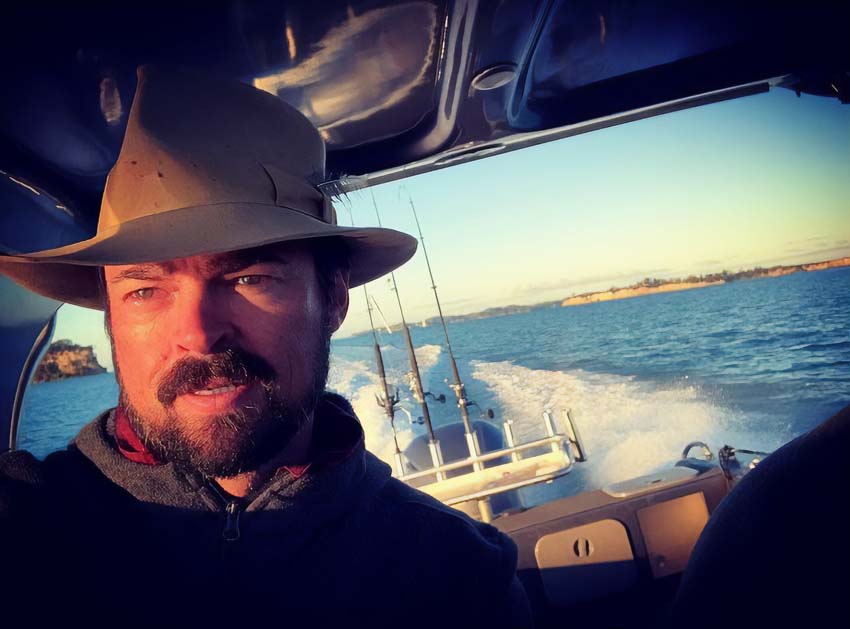 Karl Urban Goes Fishing