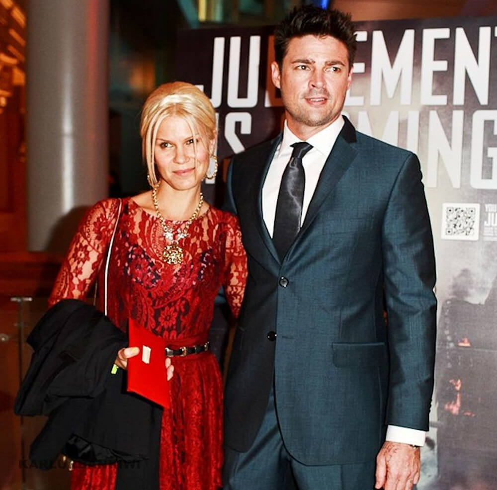 Karl Urban and his ex-wife Natalie Wihongi