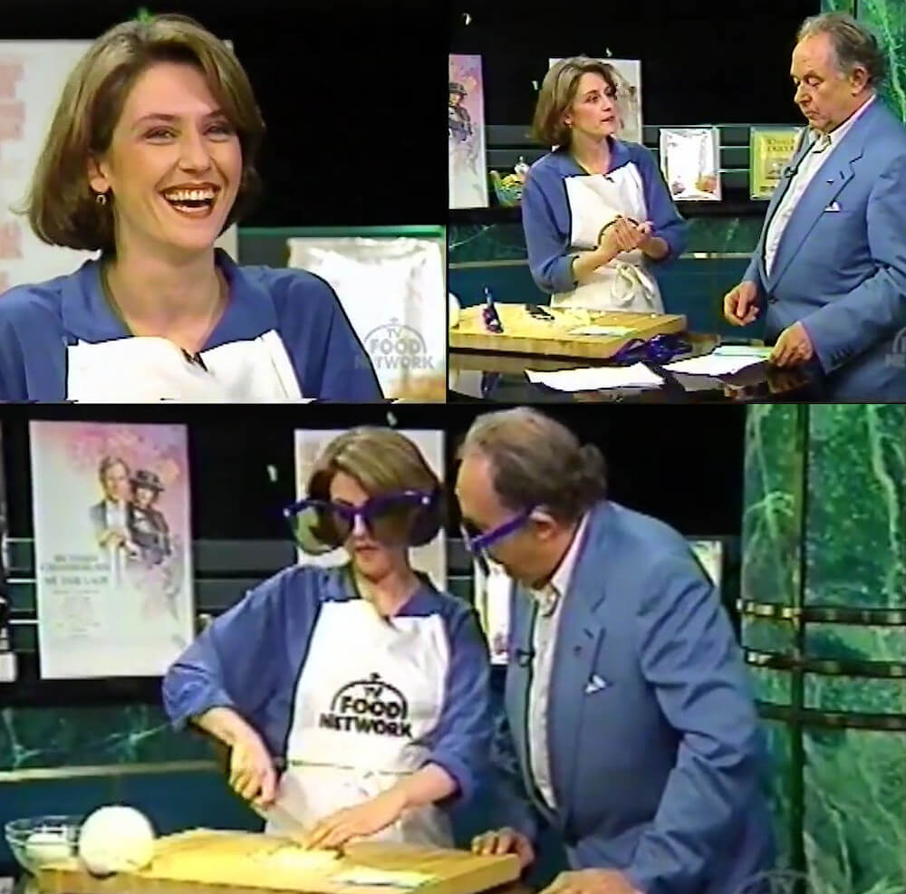 Kate Connelly co-hosted Robin Leach Talking Food