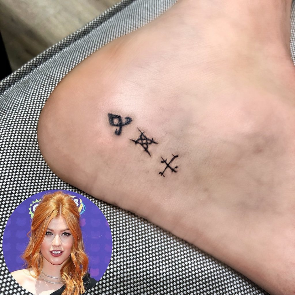 Katherine McNamara Runes Tattoo