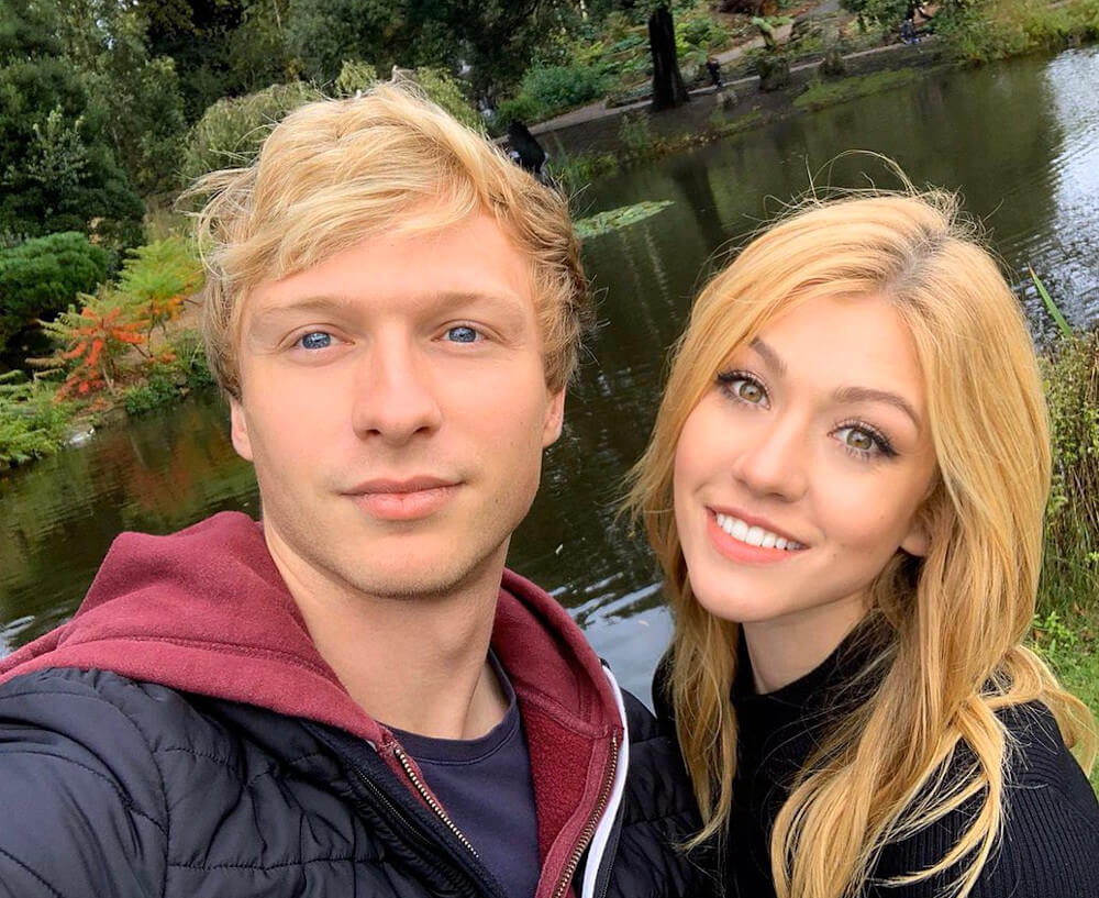 Katherine McNamara and ex boyfriend Will Tudor