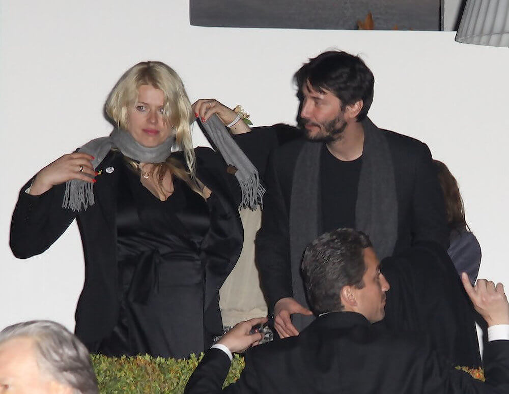 Keanu Reeves and ex gf Amanda de Cadenet