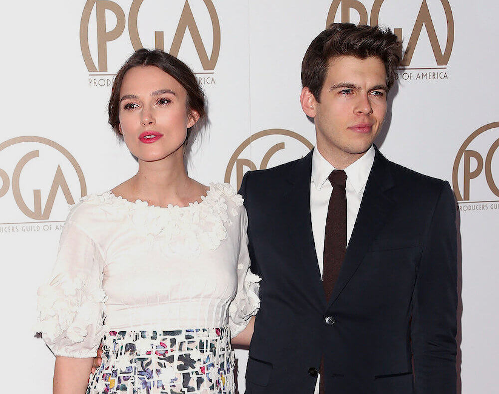 Keira Knightley and current Husband James Righton