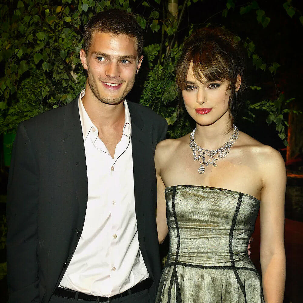 Keira Knightley and ex boyfriend Jamie Dornan