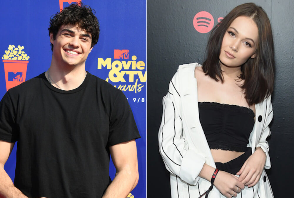 Kelli Berglund and ex boyfriend Noah Centineo