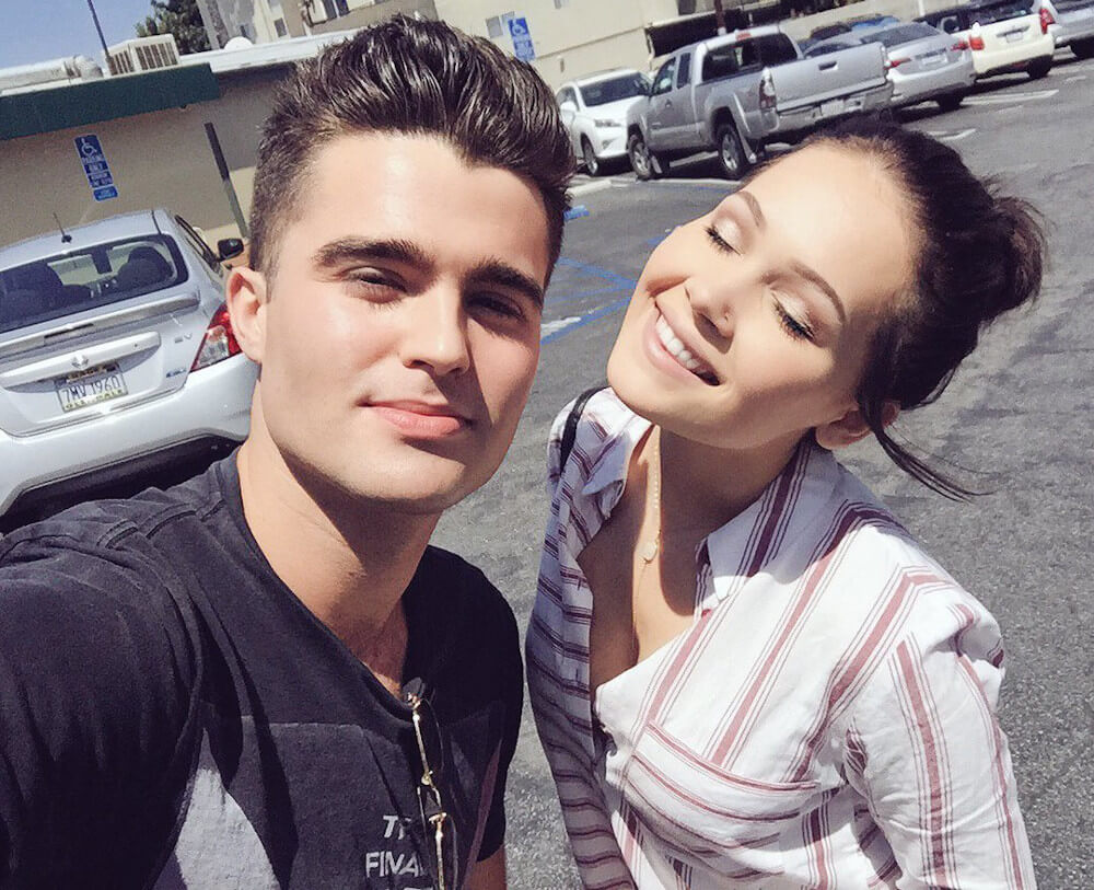 Kelli Berglund and ex Spencer Boldman