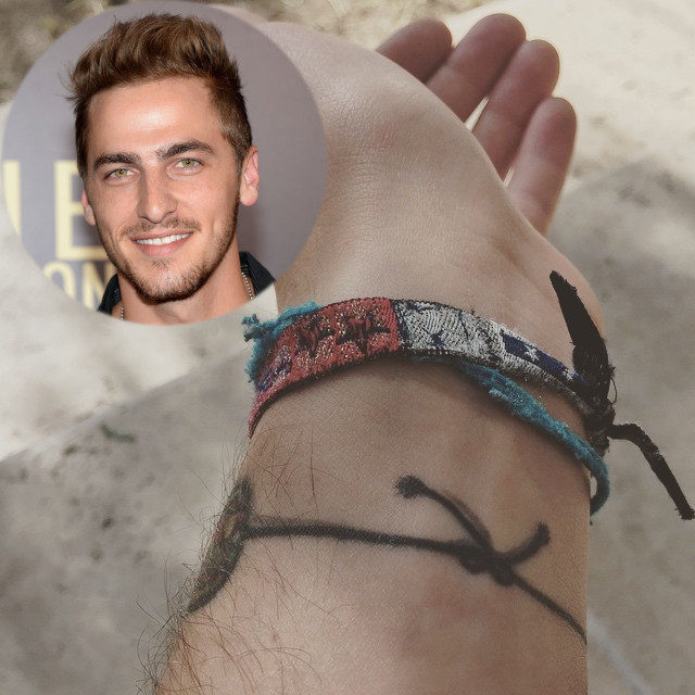 Kendall Schmidt Wrist Tattoo