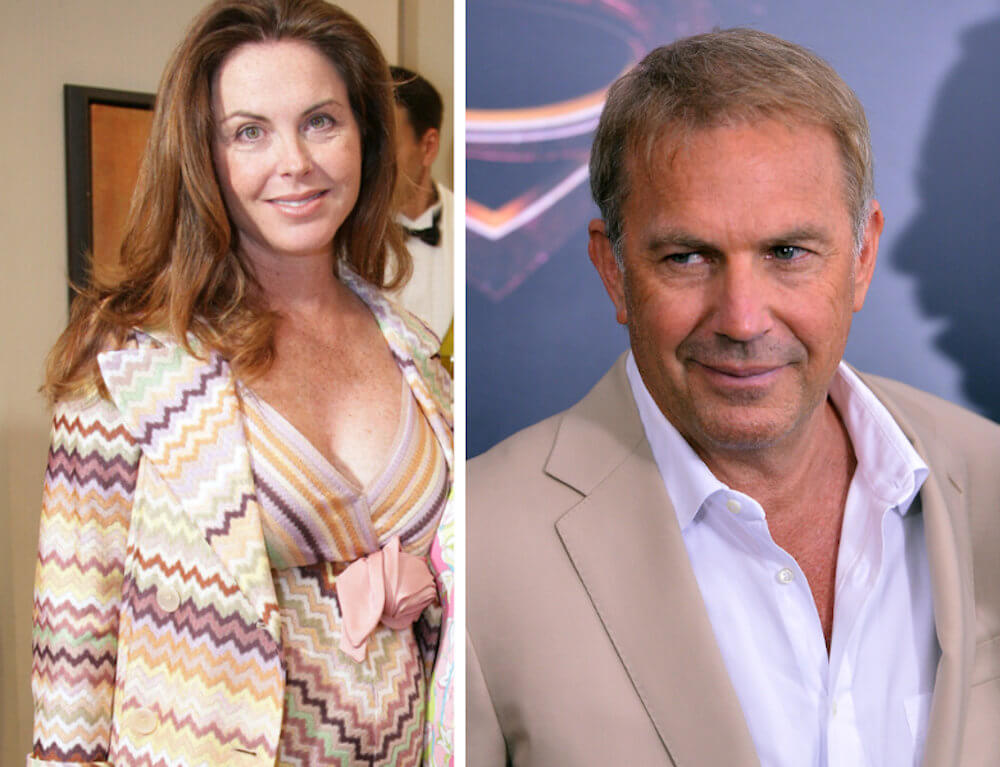 Kevin Costner and ex gf Bridget Rooney