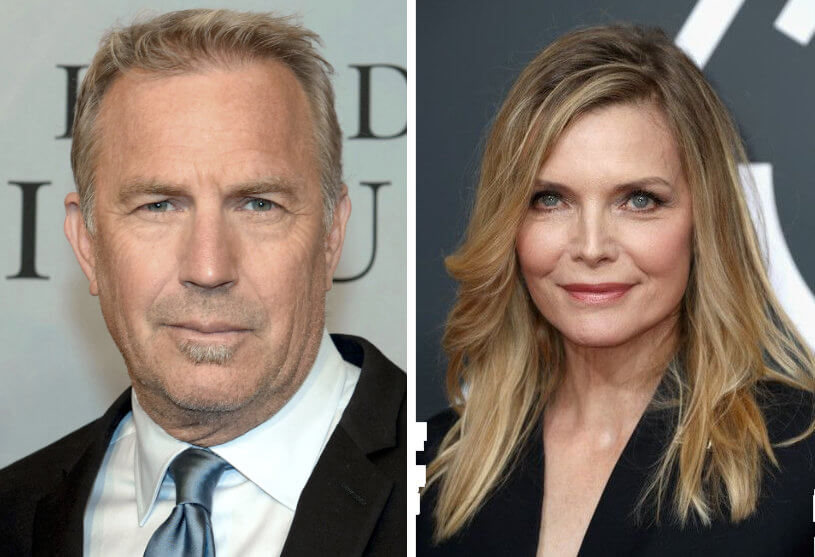 Kevin Costner and Michelle Pfeiffer affair