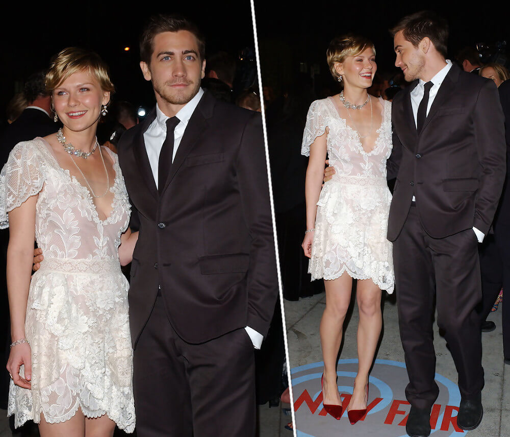 Kirsten Dunst and ex boyfriend Jake Gyllenhaal