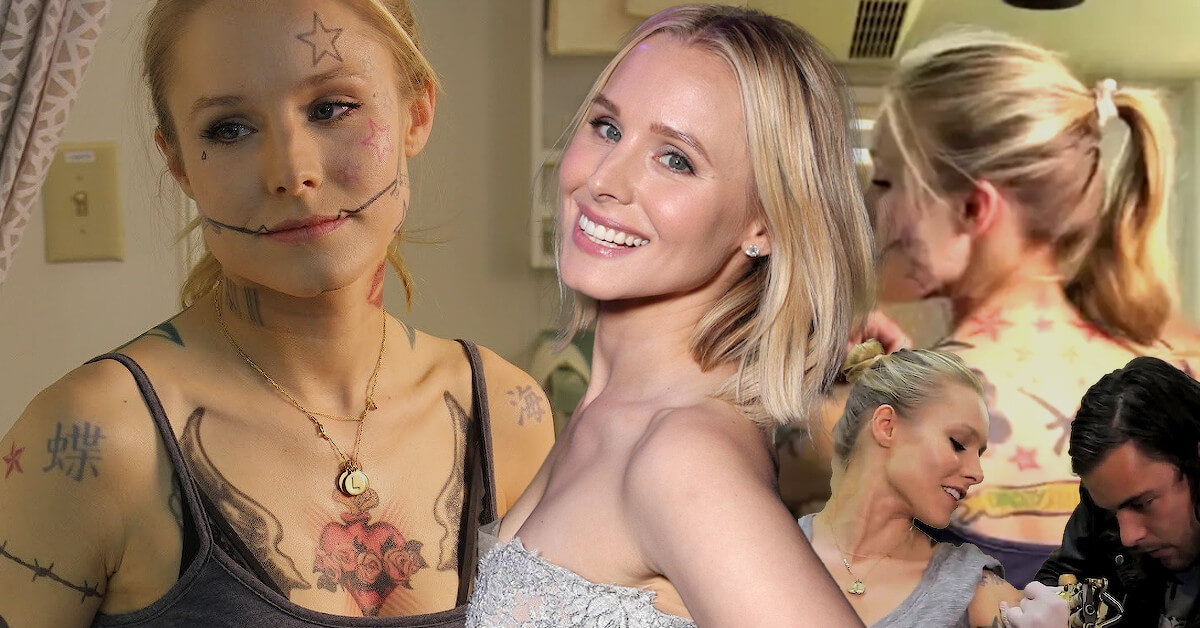 Does Kristen Bell Have Tattoos Real or Fake  TattooGlee  Famous tattoos  Birth flower tattoos Tattoos