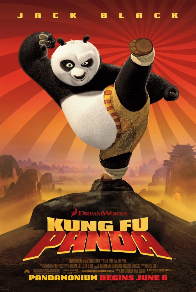 Kung Fu Panda 2008 poster
